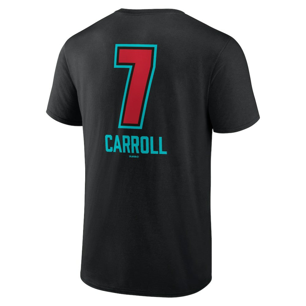 Corbin Carroll Arizona Diamondbacks Name & Number Fastball T-Shirt | MLB Shop