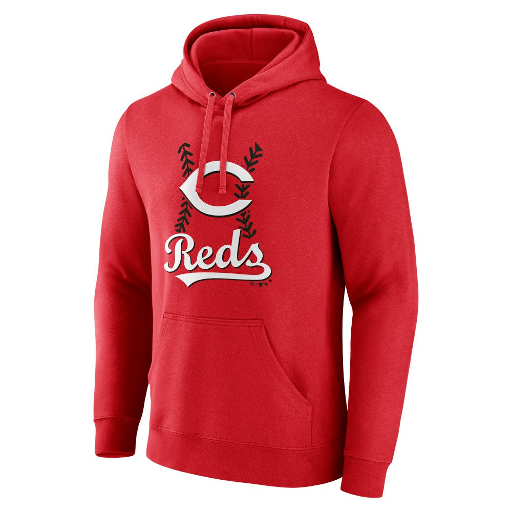 Elly De La Cruz Cincinnati Reds Name & Number Fastball Pullover Hoodie | MLB On Sale