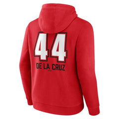 Elly De La Cruz Cincinnati Reds Name & Number Fastball Pullover Hoodie | MLB On Sale