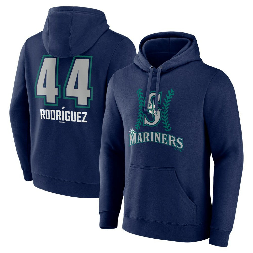 Julio Rodríguez Seattle Mariners Name & Number Fastball Pullover Hoodie | MLB For sale