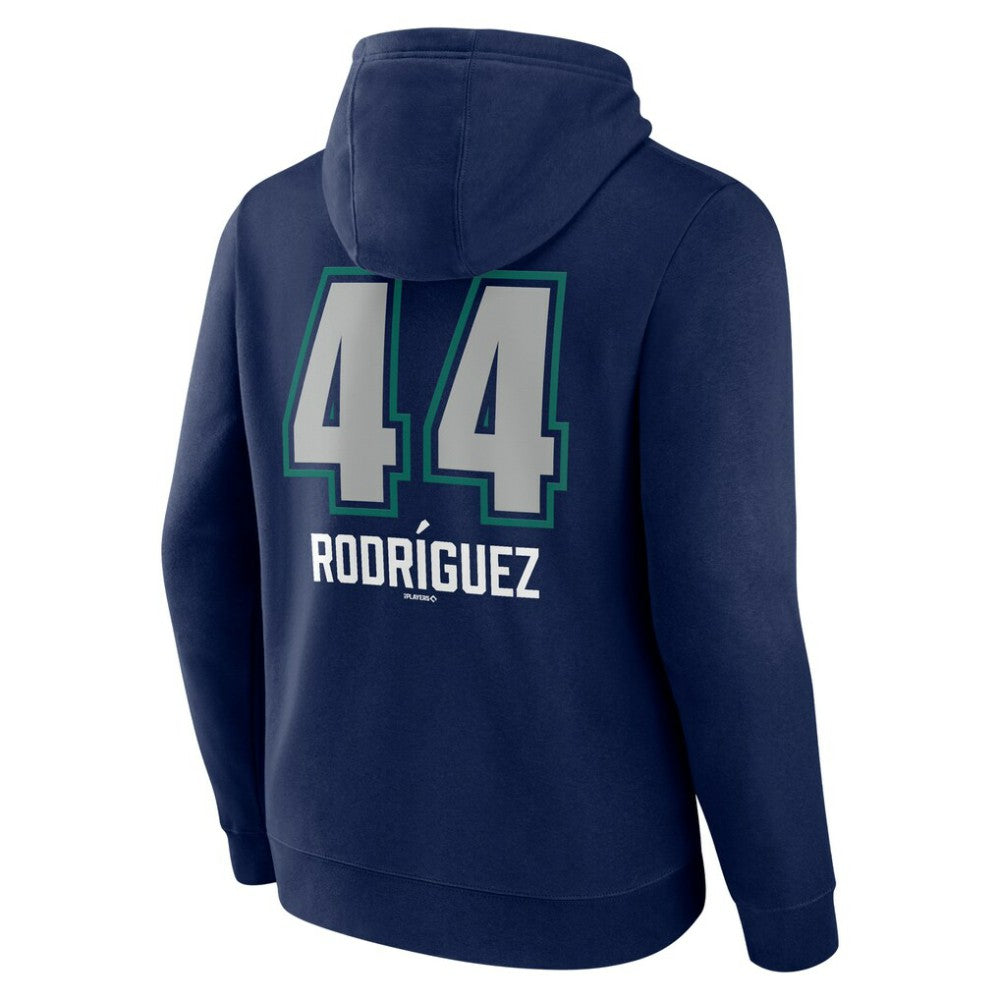 Julio Rodríguez Seattle Mariners Name & Number Fastball Pullover Hoodie | MLB For sale