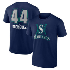 Julio Rodríguez Seattle Mariners Name & Number Fastball T-Shirt | MLB Outlet