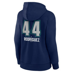 Julio Rodríguez Seattle Mariners Women's Name & Number Fastball Pullover Hoodie | MLB Online