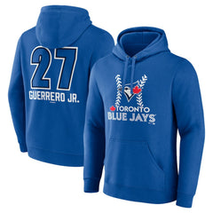 Vladimir Guerrero Jr. Toronto Blue Jays Name & Number Fastball Pullover Hoodie | MLB New