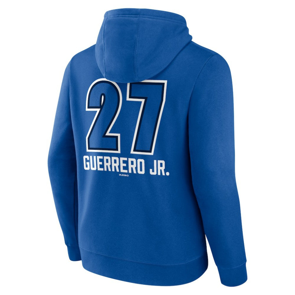 Vladimir Guerrero Jr. Toronto Blue Jays Name & Number Fastball Pullover Hoodie | MLB New