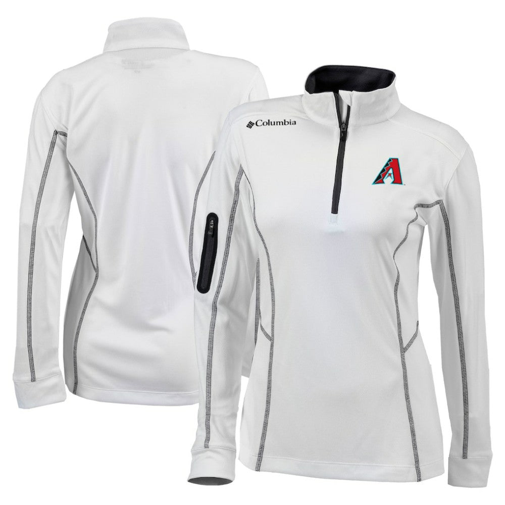 Arizona Diamondbacks Columbia Women's Omni-Wick Shotgun Quarter-Zip Pullover Top | MLB For sale