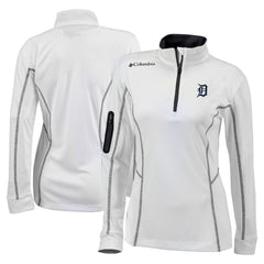 Detroit Tigers Columbia Women's Omni-Wick Shotgun Quarter-Zip Pullover Top | MLB US