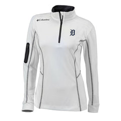 Detroit Tigers Columbia Women's Omni-Wick Shotgun Quarter-Zip Pullover Top | MLB US