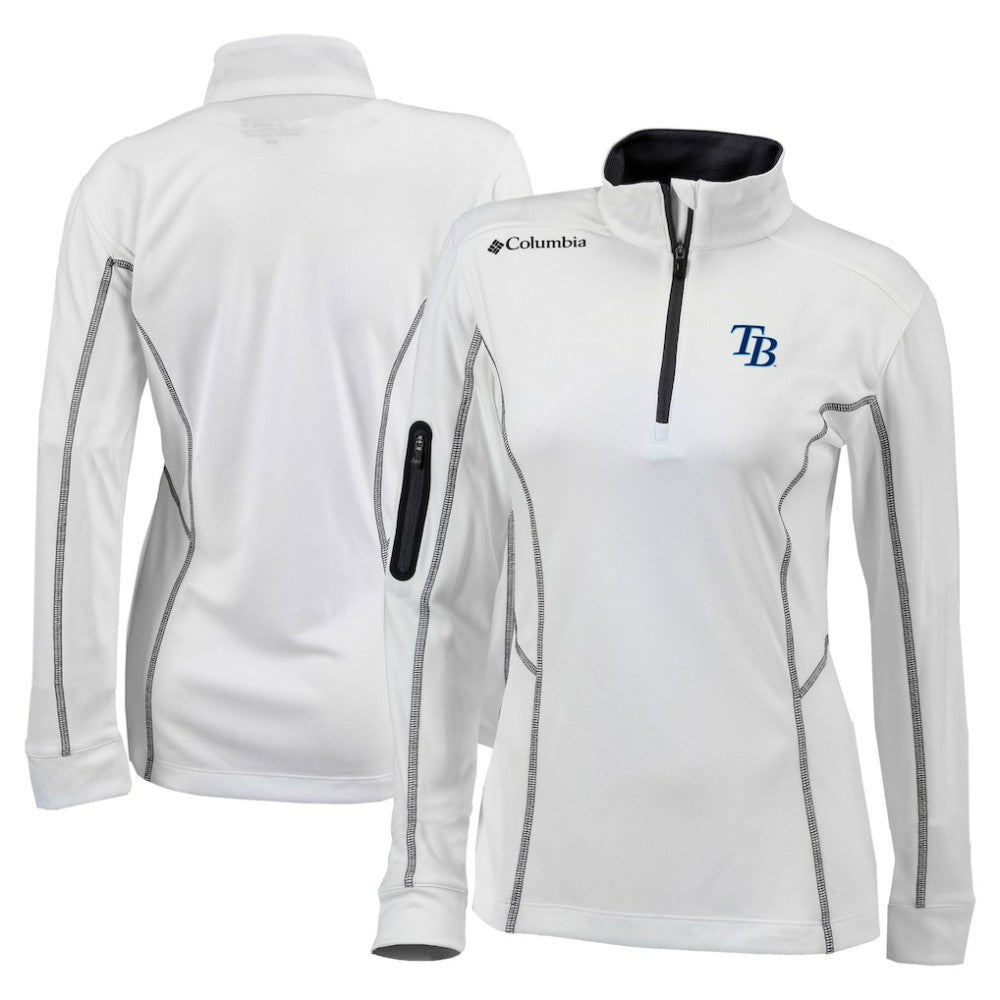 Tampa Bay Rays Columbia Women's Omni-Wick Shotgun Quarter-Zip Pullover Top | MLB Online