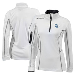 Tampa Bay Rays Columbia Women's Omni-Wick Shotgun Quarter-Zip Pullover Top | MLB Online