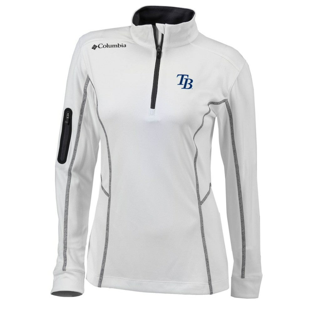 Tampa Bay Rays Columbia Women's Omni-Wick Shotgun Quarter-Zip Pullover Top | MLB Online