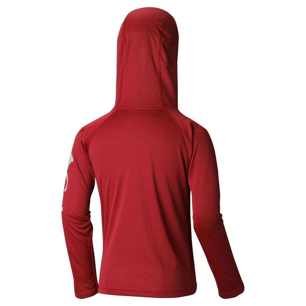 Cleveland Guardians Columbia Youth Terminal Tackle Long Sleeve Hoodie T-Shirt | MLB New