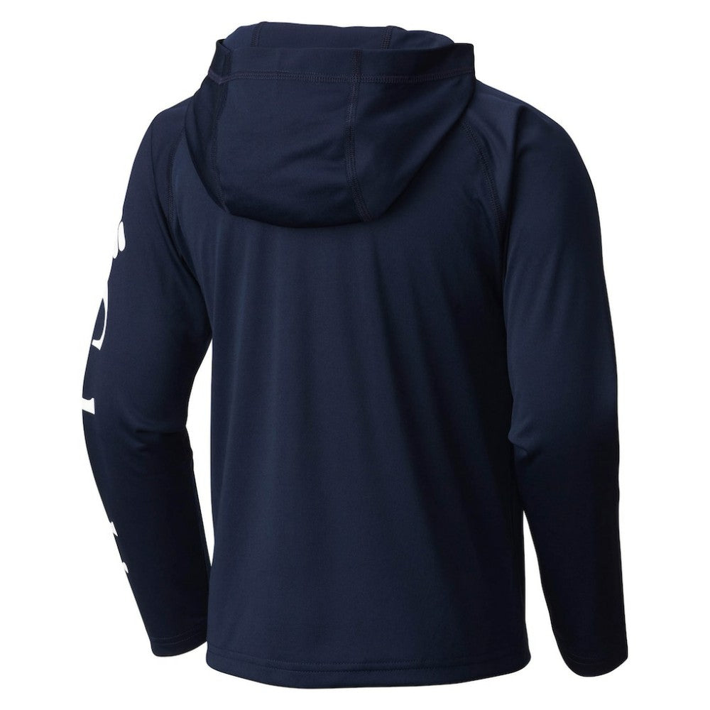 New York Yankees Columbia Youth Terminal Tackle Long Sleeve Hoodie T-Shirt | MLB Outlet