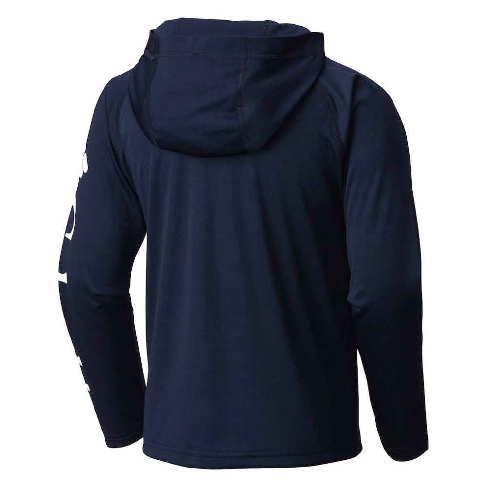 Seattle Mariners Columbia Youth Terminal Tackle Long Sleeve Hoodie T-Shirt | MLB On Sale