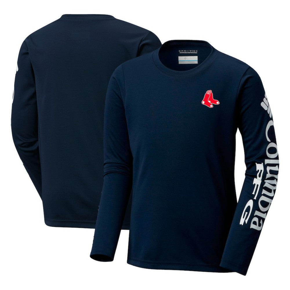 Boston Red Sox Columbia Youth Terminal Tackle Long Sleeve T-Shirt | MLB Online