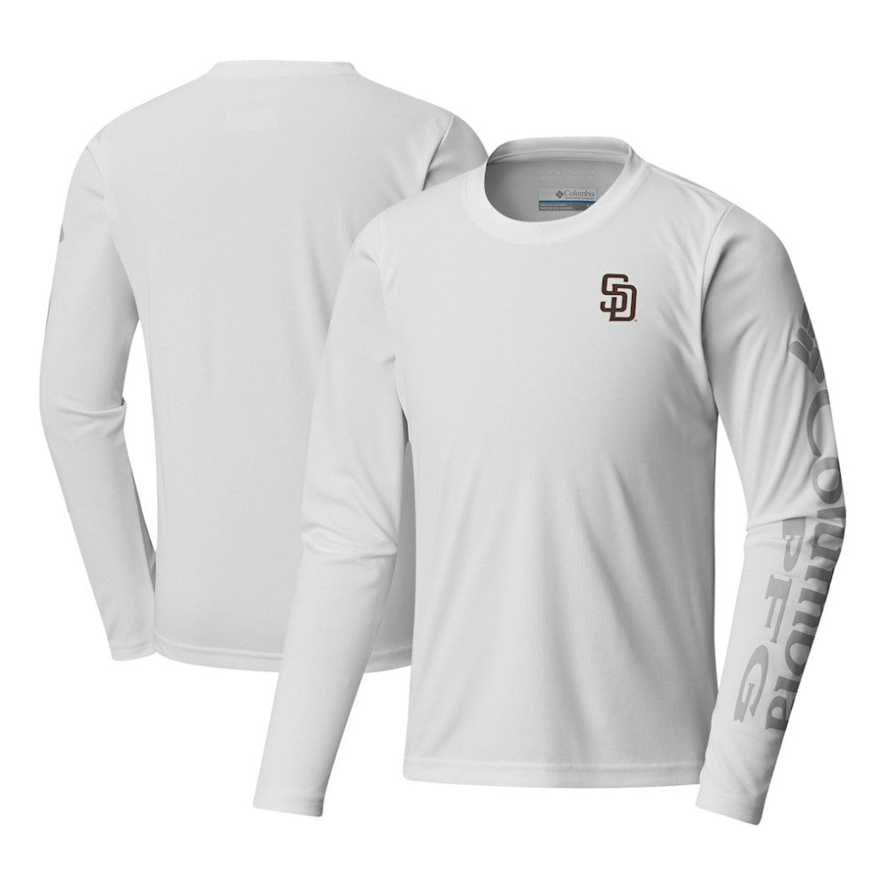 San Diego Padres Columbia Youth Terminal Tackle Long Sleeve T-Shirt | MLB New
