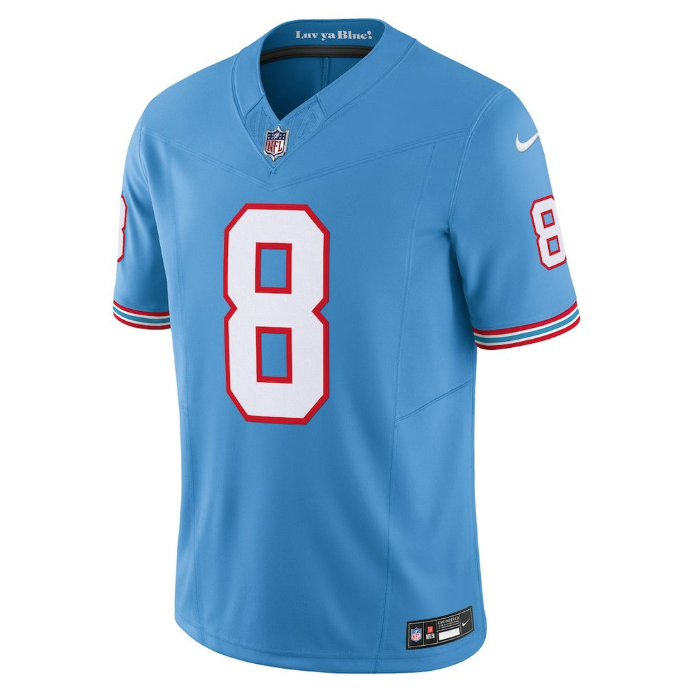 Tennessee Titans Nike Will Levis  Alternate Oilers Throwback Vapor F.U.S.E. Limited Jersey