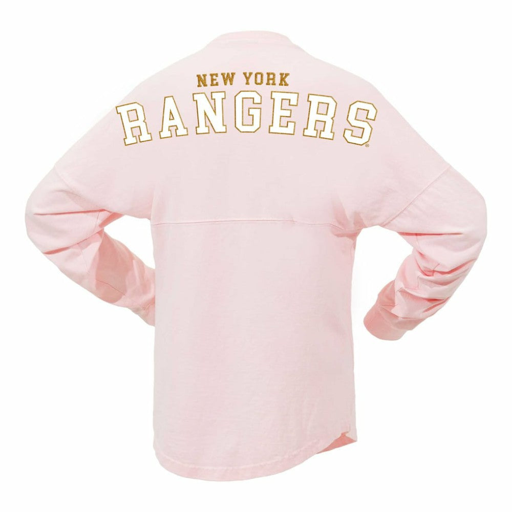 New York Rangers Fanatics Women's Spirit Jersey Long Sleeve T-Shirt Sale