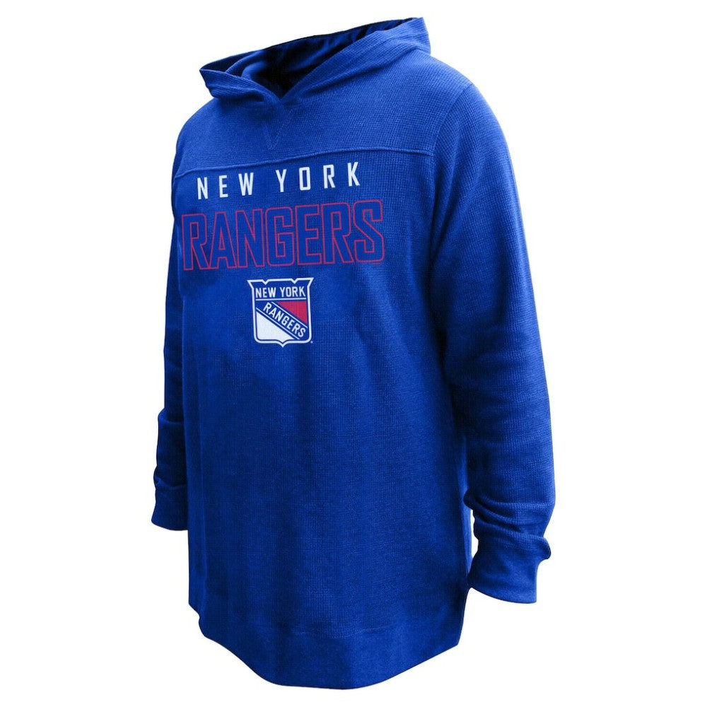 Mika Zibanejad New York Rangers Profile Women's Plus Size Name & Number Thermal Pullover Hoodie Sale