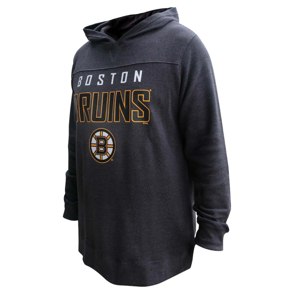 David Pastrnak Boston Bruins Profile Women's Plus Size Name & Number Thermal Pullover Hoodie Outlet
