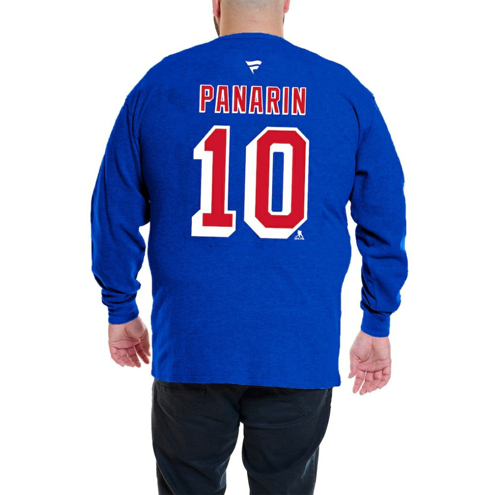 Artemi Panarin New York Rangers Profile Big & Tall Name & Number Thermal Pullover Sweatshirt Discount