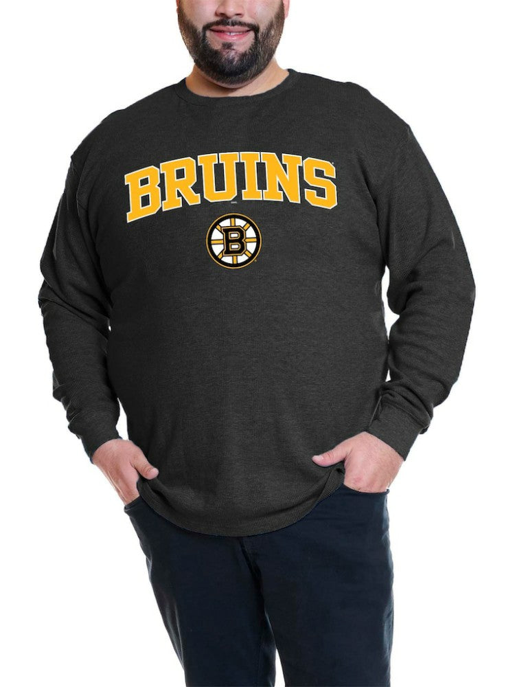 David Pastrnak Boston Bruins Profile Big & Tall Name & Number Thermal Pullover Sweatshirt Discount