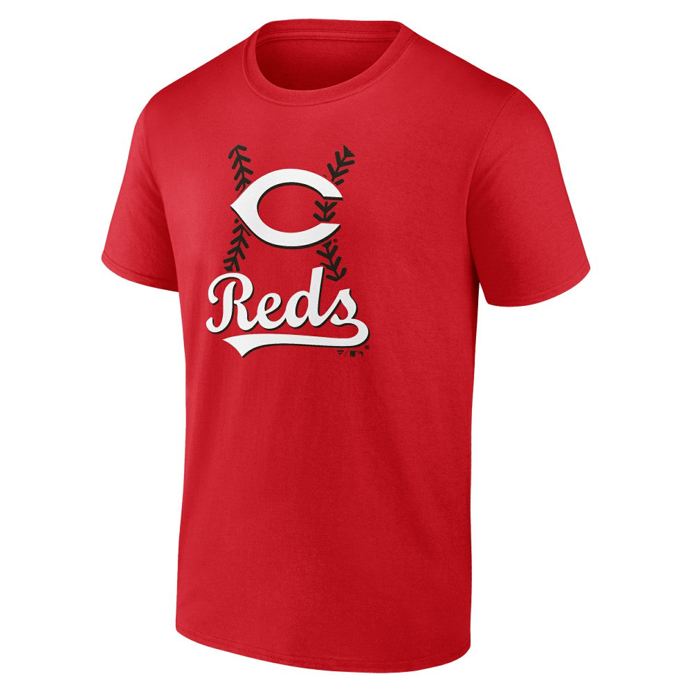 Spencer Steer Cincinnati Reds Name & Number Fastball T-Shirt | MLB Near me