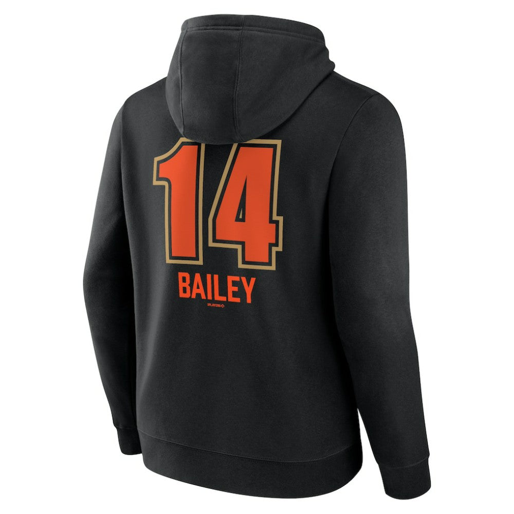 Patrick Bailey San Francisco Giants Name & Number Fastball Pullover Hoodie | MLB Shop