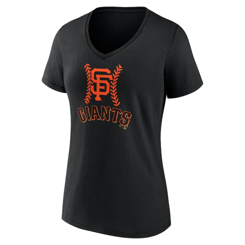 Patrick Bailey San Francisco Giants Women's Name & Number Fastball V-Neck T-Shirt | MLB On Sale