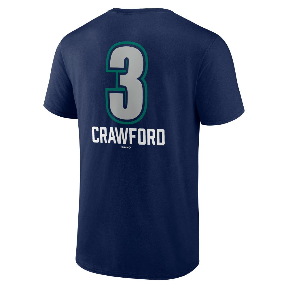 J.P. Crawford Seattle Mariners Name & Number Fastball T-Shirt | MLB Discount