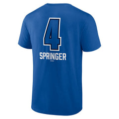 George Springer Toronto Blue Jays Name & Number Fastball T-Shirt | MLB Online