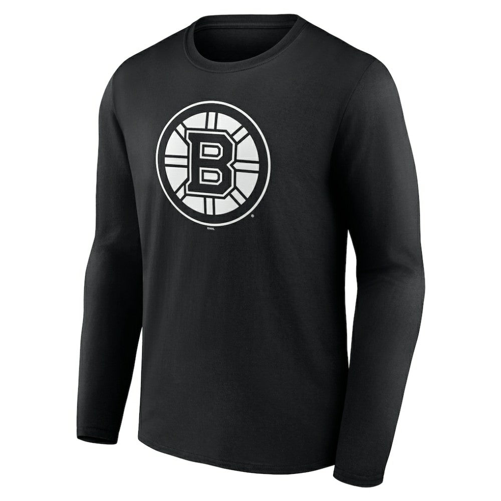 Boston Bruins Personalized Name & Number Monochrome Long Sleeve T-Shirt Online