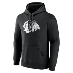 Chicago Blackhawks Personalized Name & Number Monochrome Pullover Hoodie Online