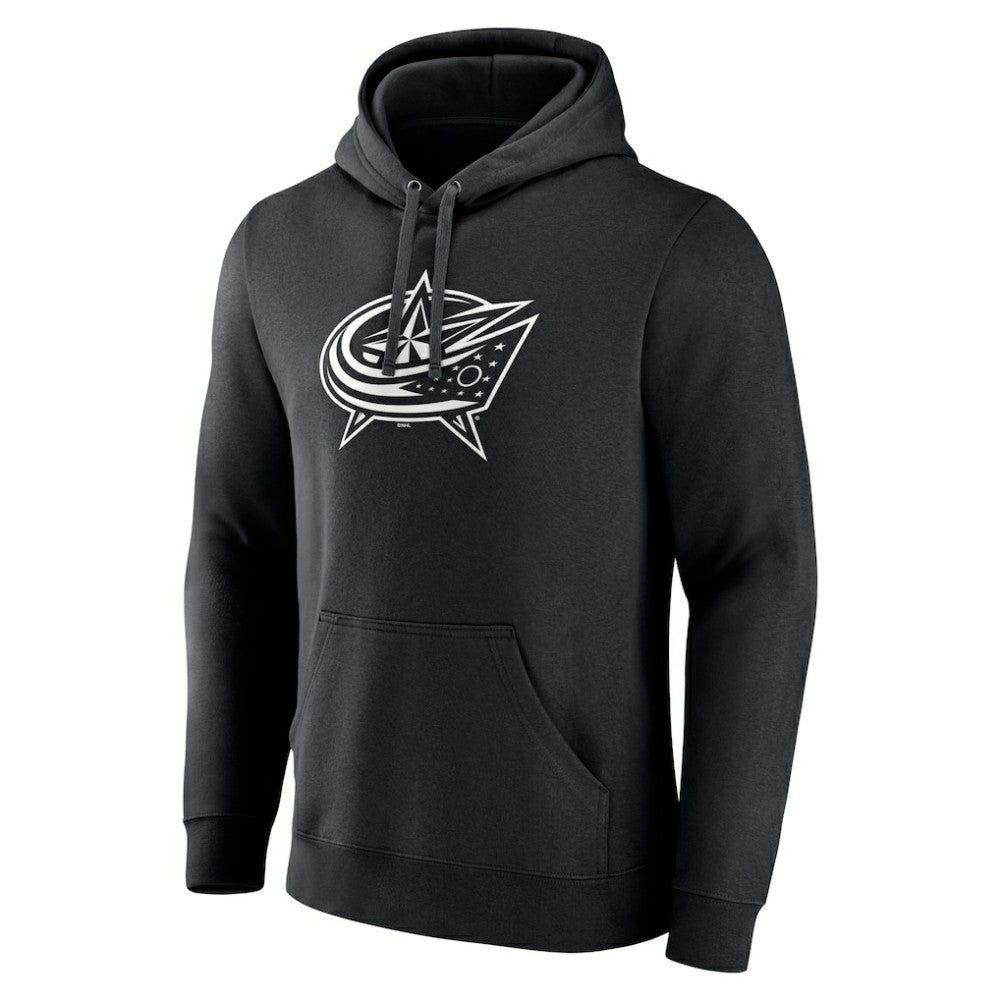 Columbus Blue Jackets Personalized Name & Number Monochrome Pullover Hoodie Discount