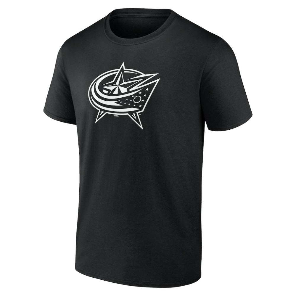 Columbus Blue Jackets Personalized Name & Number Monochrome T-Shirt Sale