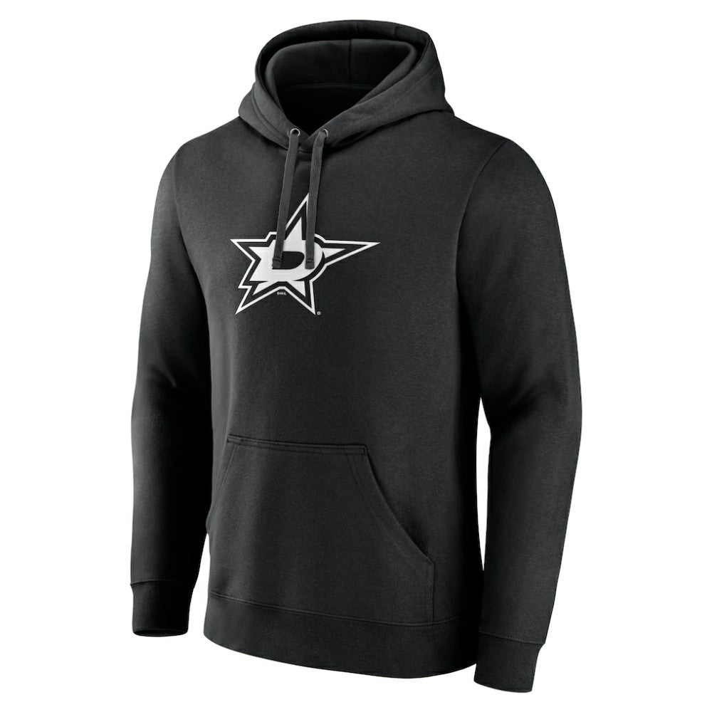 Dallas Stars Personalized Name & Number Monochrome Pullover Hoodie Discount