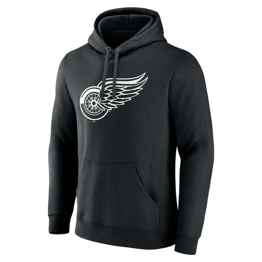 Detroit Red Wings Personalized Name & Number Monochrome Pullover Hoodie Sale