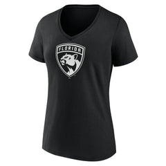 Florida Panthers Women's Personalized Name & Number Monochrome V-Neck T-Shirt Online