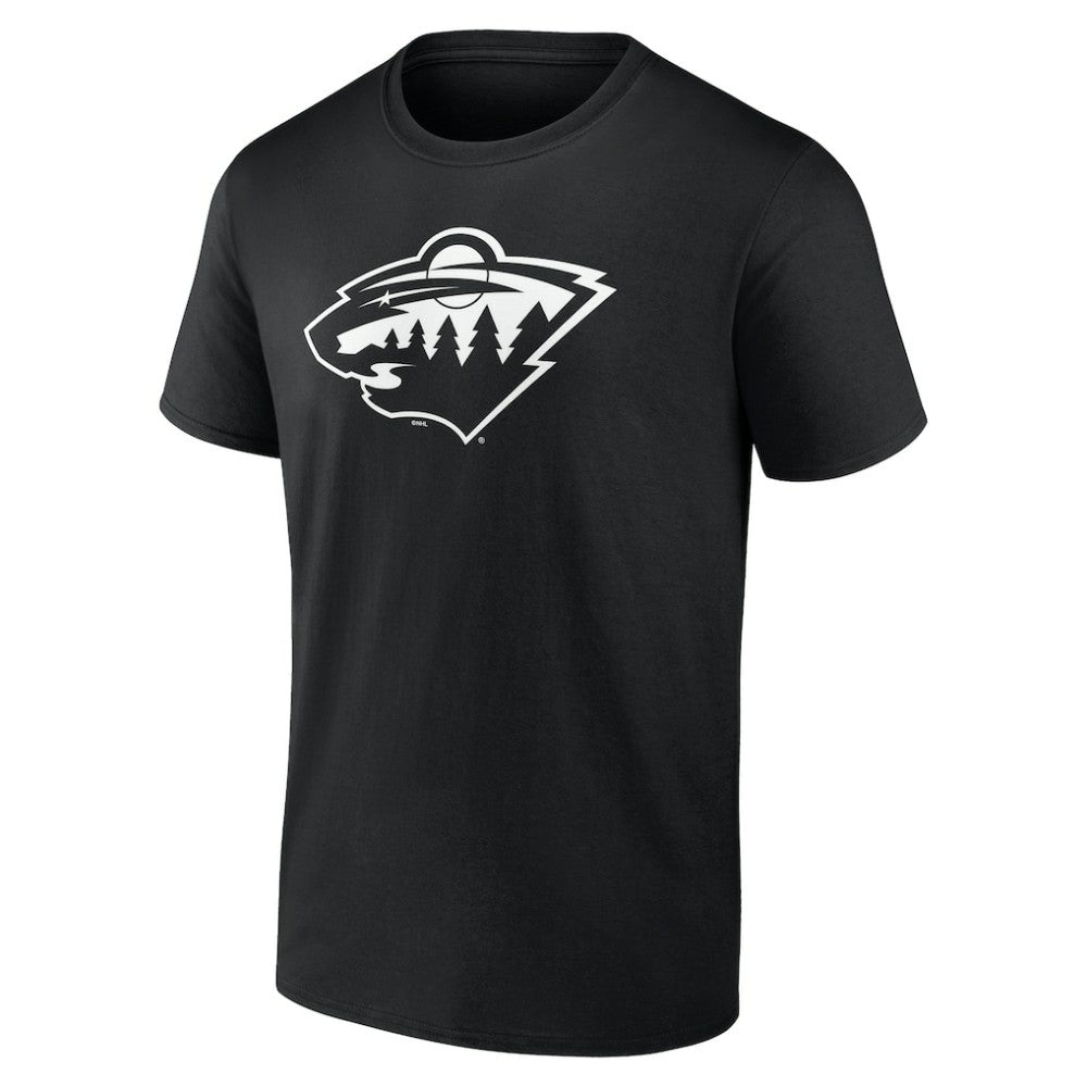 Minnesota Wild Personalized Name & Number Monochrome T-Shirt Outlet