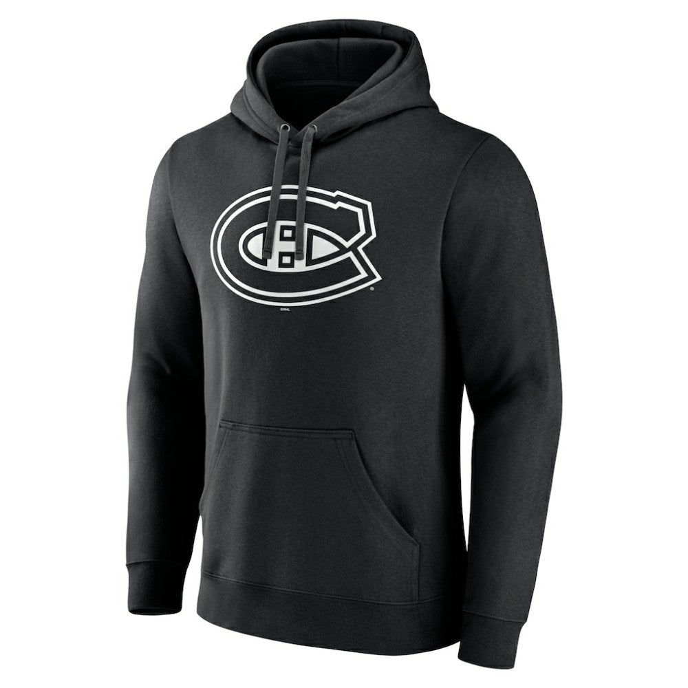 Montreal Canadiens Personalized Name & Number Monochrome Pullover Hoodie For Sale