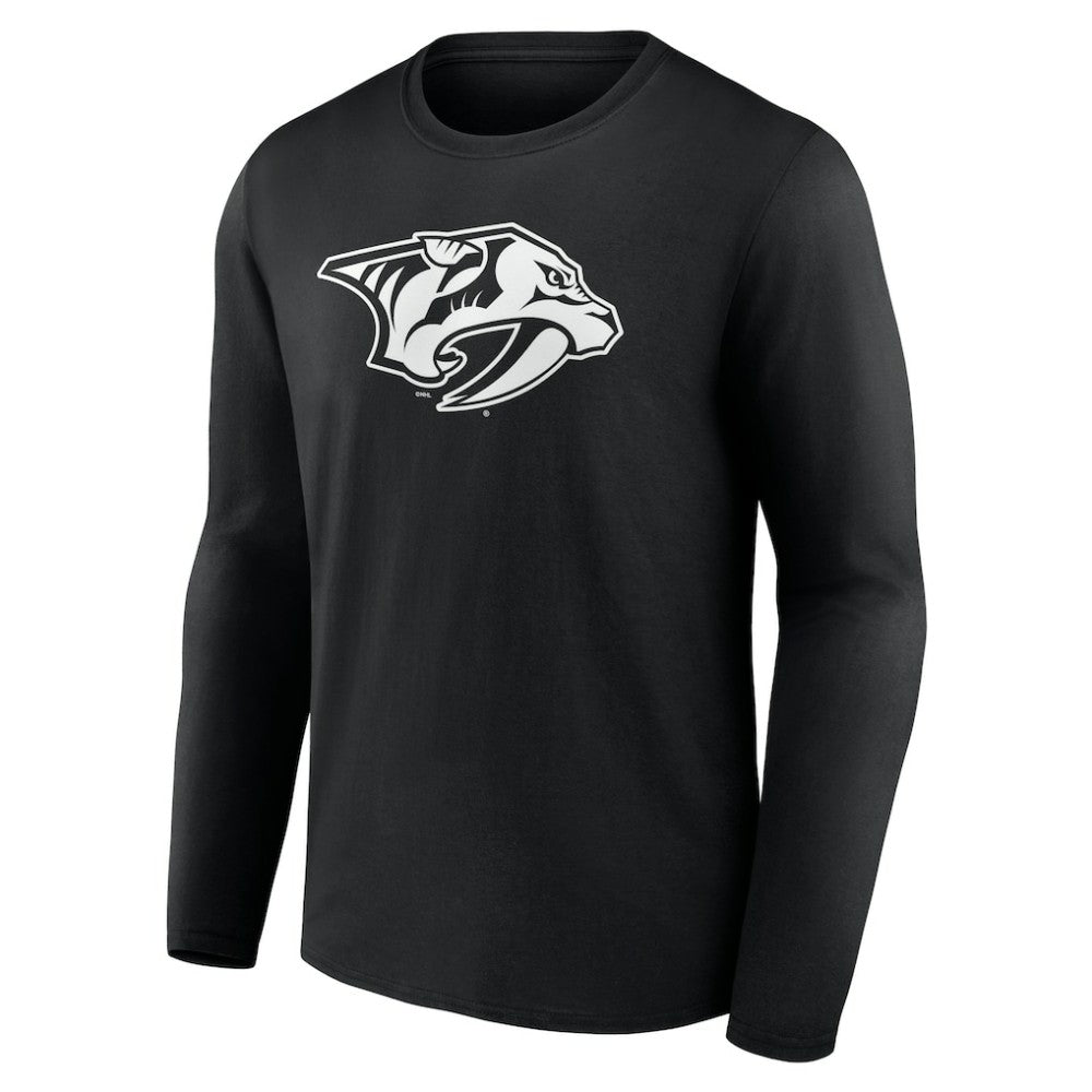 Nashville Predators Personalized Name & Number Monochrome Long Sleeve T-Shirt Outlet