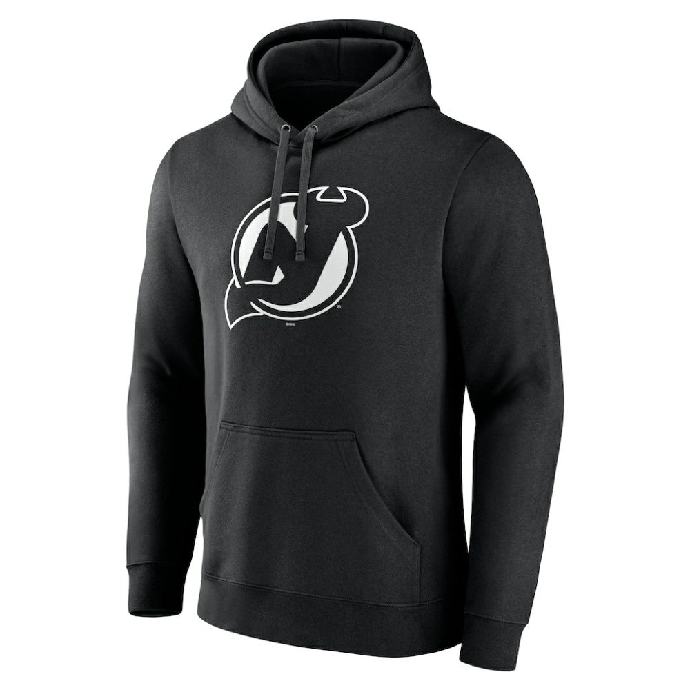 New Jersey Devils Personalized Name & Number Monochrome Pullover Hoodie Sale