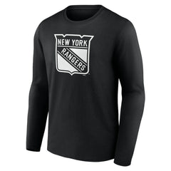 New York Rangers Personalized Name & Number Monochrome Long Sleeve T-Shirt Online