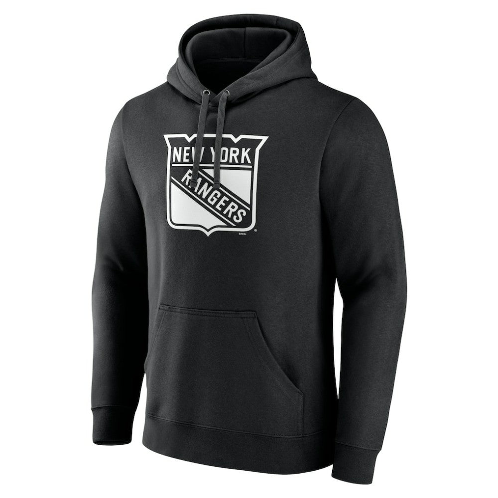 New York Rangers Personalized Name & Number Monochrome Pullover Hoodie On Sale