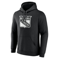 New York Rangers Personalized Name & Number Monochrome Pullover Hoodie On Sale