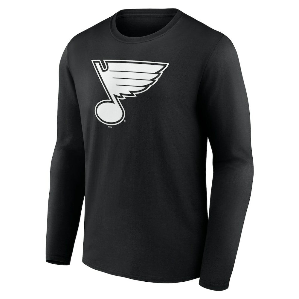 St. Louis Blues Personalized Name & Number Monochrome Long Sleeve T-Shirt Discount