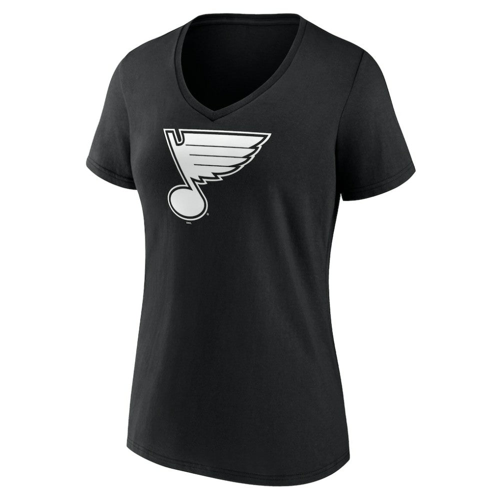St. Louis Blues Women's Personalized Name & Number Monochrome V-Neck T-Shirt Discount