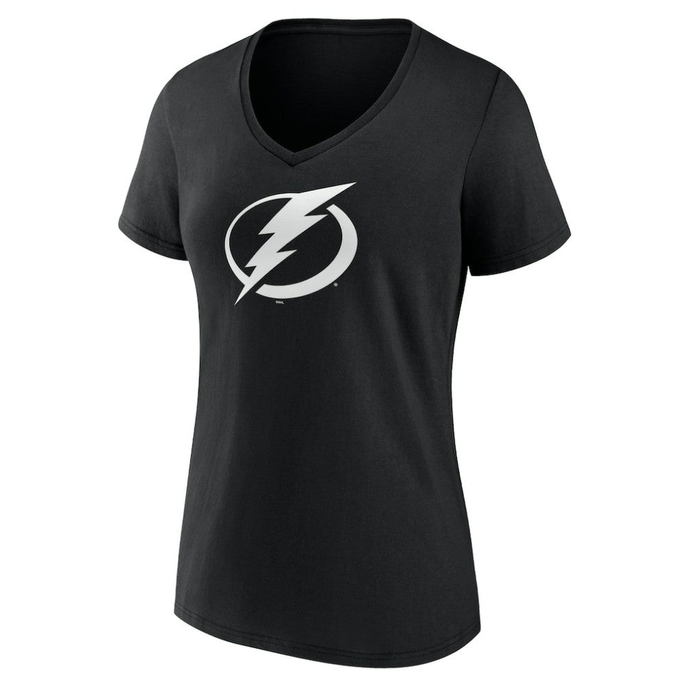 Tampa Bay Lightning Women's Personalized Name & Number Monochrome V-Neck T-Shirt Outlet