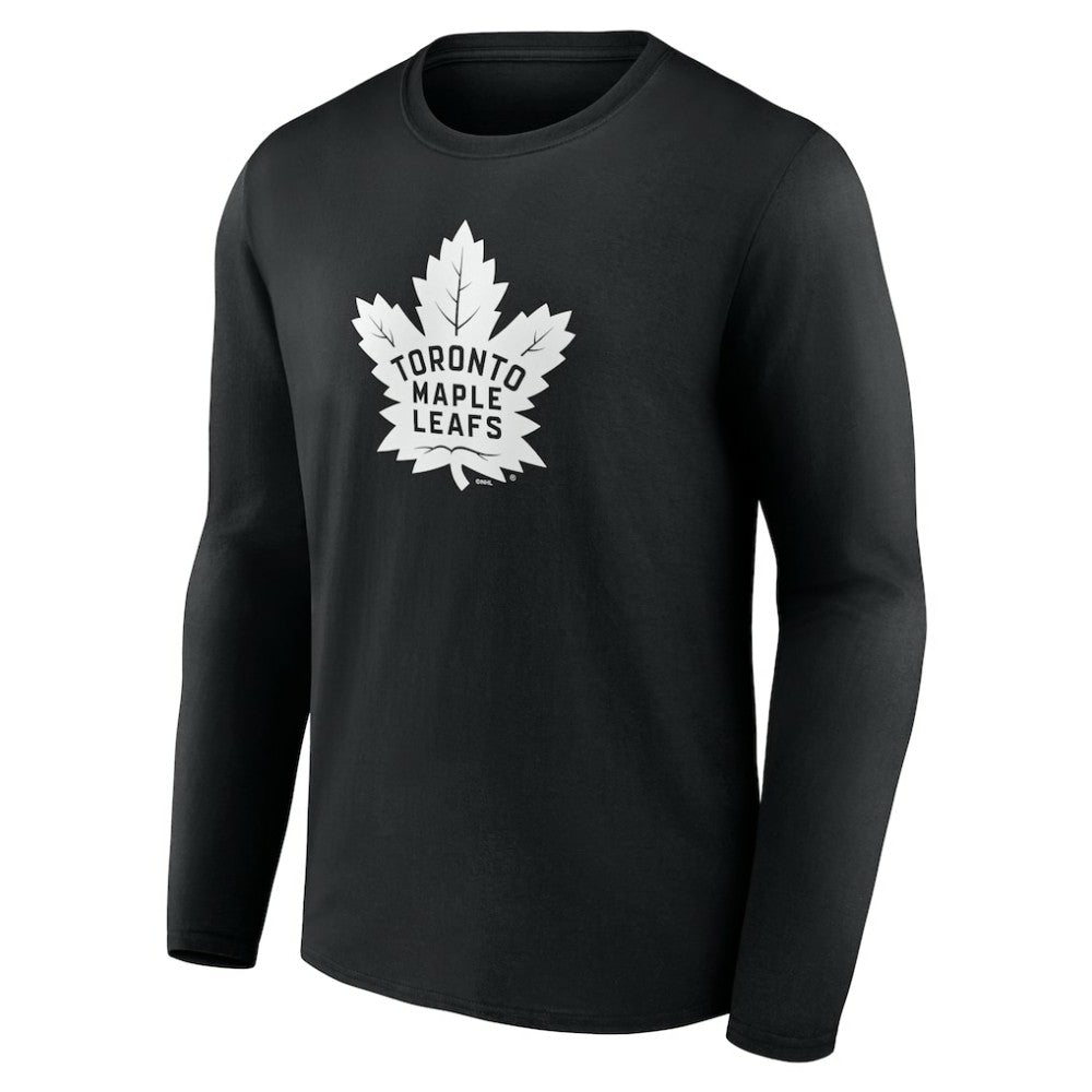 Toronto Maple Leafs Personalized Name & Number Monochrome Long Sleeve T-Shirt Outlet