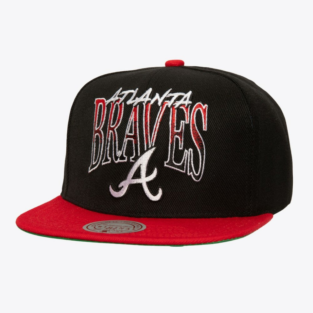 Atlanta Braves Mitchell & Ness Rise Up Snapback Hat | MLB US